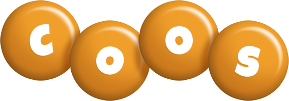 Coos candy-orange logo