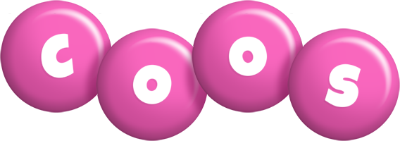 Coos candy-pink logo