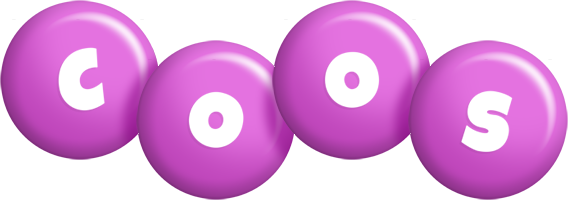 Coos candy-purple logo