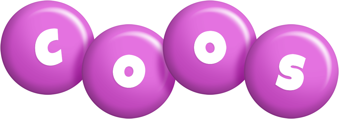 Coos candy-purple logo