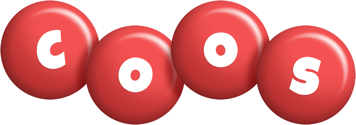 Coos candy-red logo