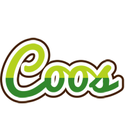 Coos golfing logo