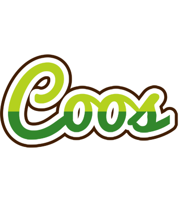 Coos golfing logo