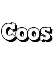 Coos snowing logo