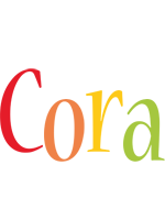 Cora birthday logo