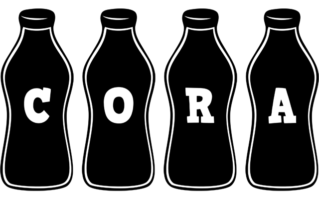 Cora bottle logo