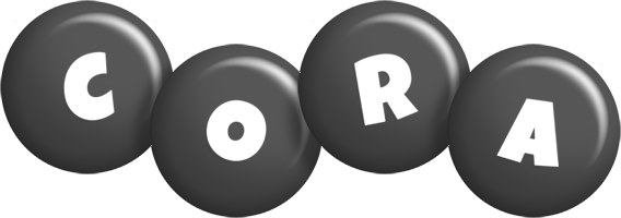 Cora candy-black logo