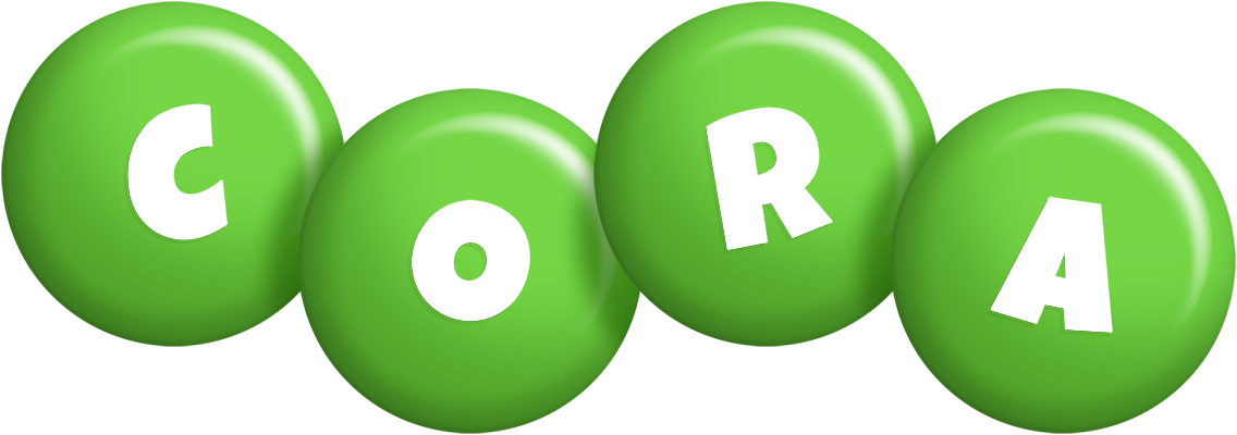 Cora candy-green logo