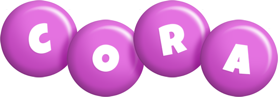 Cora candy-purple logo