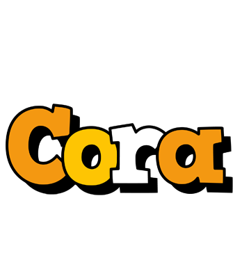 Cora cartoon logo