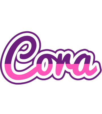 Cora cheerful logo