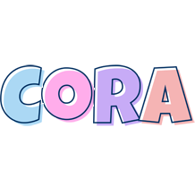 Cora pastel logo