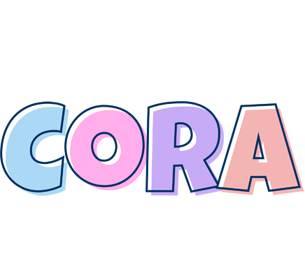 Cora pastel logo