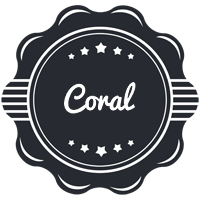 Coral badge logo