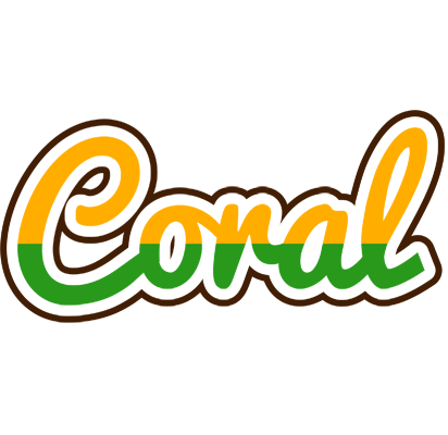 Coral banana logo