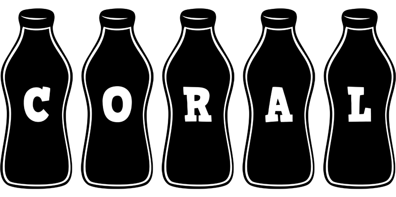 Coral bottle logo