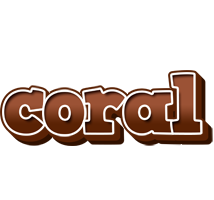 Coral brownie logo