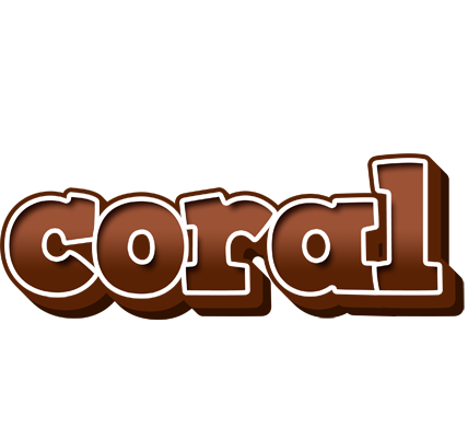 Coral brownie logo