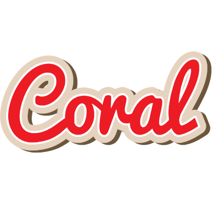 Coral chocolate logo