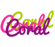 Coral flowers logo