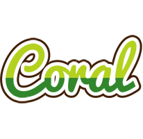 Coral golfing logo