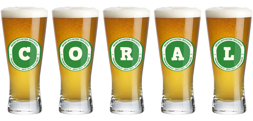 Coral lager logo