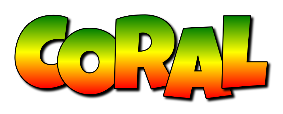 Coral mango logo