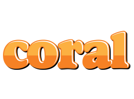 Coral orange logo
