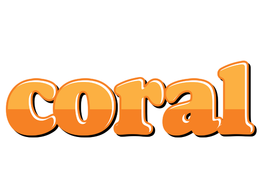 Coral orange logo