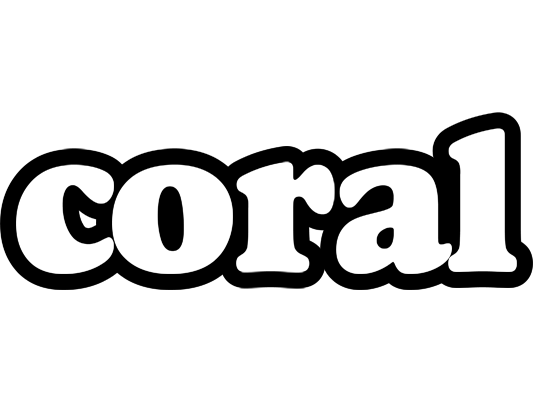 Coral panda logo