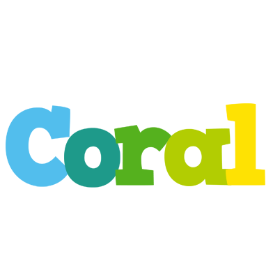Coral rainbows logo