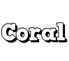Coral snowing logo
