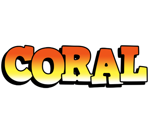 Coral sunset logo
