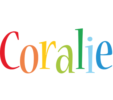 Coralie birthday logo