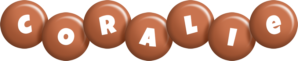 Coralie candy-brown logo