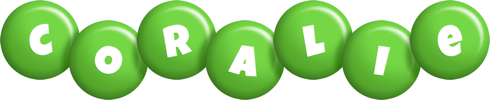 Coralie candy-green logo