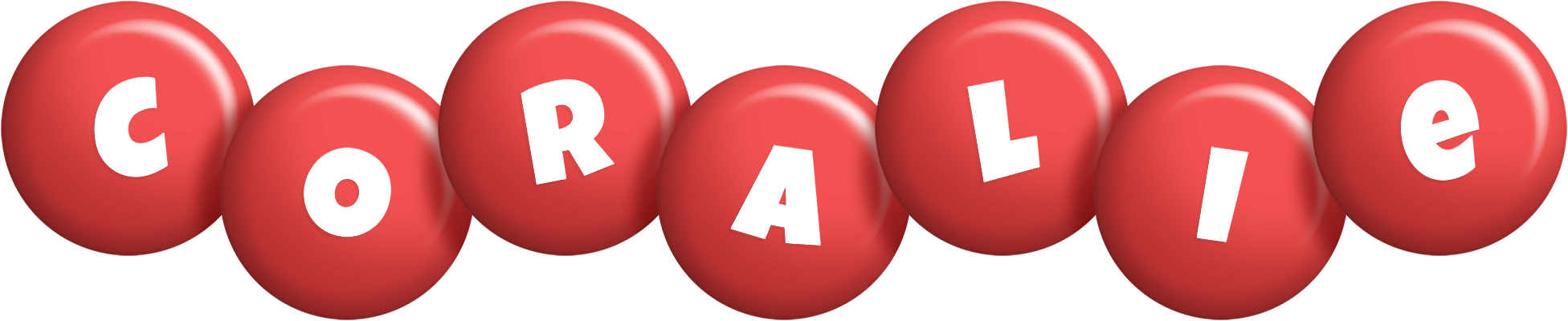 Coralie candy-red logo
