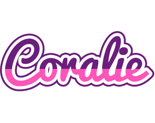 Coralie cheerful logo