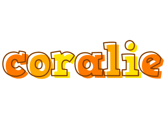 Coralie desert logo