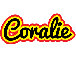 Coralie flaming logo