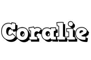 Coralie snowing logo