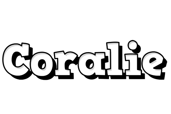 Coralie snowing logo