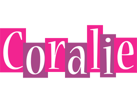 Coralie whine logo