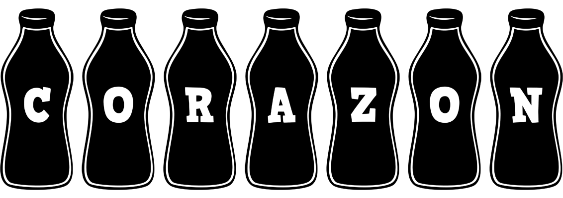Corazon bottle logo