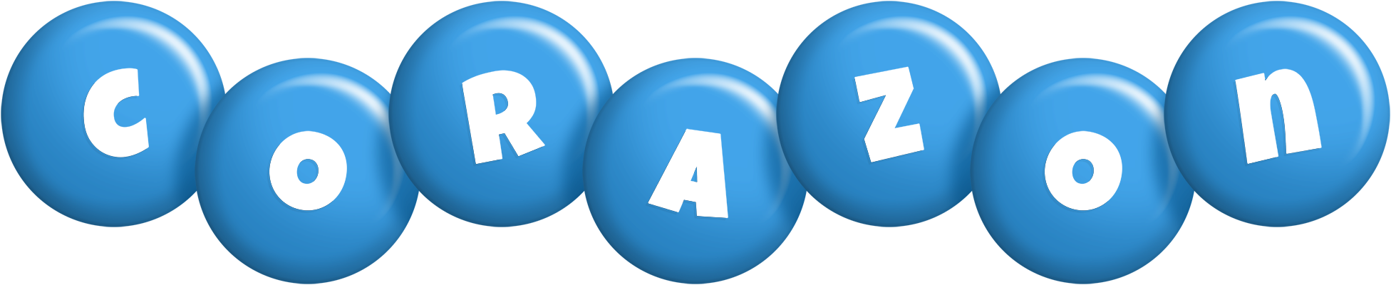 Corazon candy-blue logo