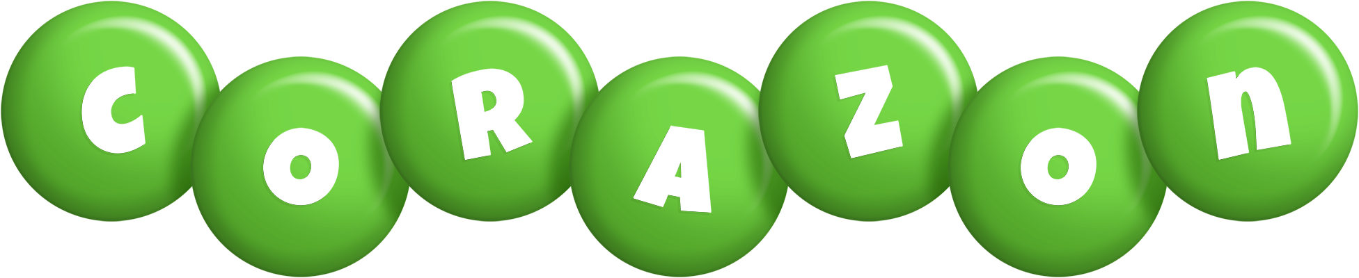 Corazon candy-green logo