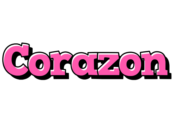 Corazon girlish logo