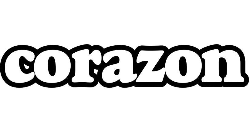 Corazon panda logo