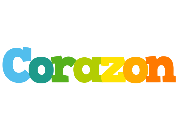 Corazon rainbows logo
