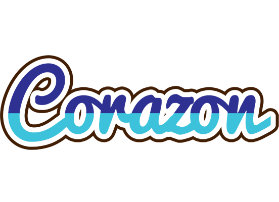 Corazon raining logo